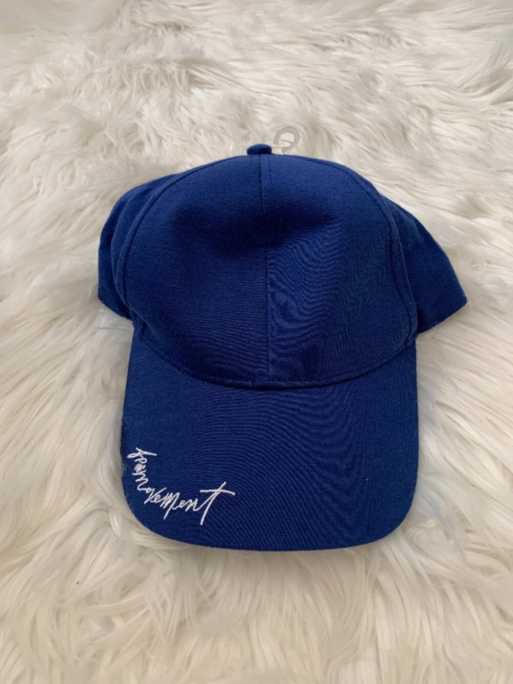 FREE PEOPLE MOVEMENT Warm Up Baseball Cap in Cobalt